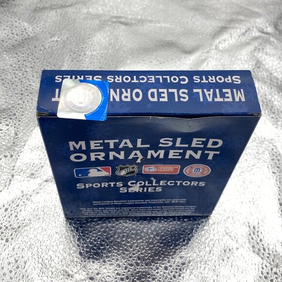 Christmas Ornament University North Carolina Tar Heels‎ Metal Sled Sports - Picture 5 of 13